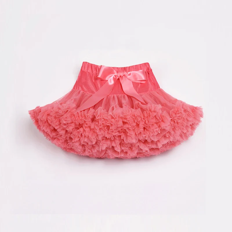 Baby skirt fluffy tutu pettiskirt chiffon skirts girls dancing skirt in ...