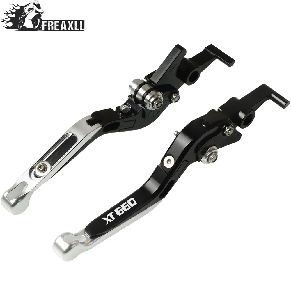 Motorcycle Extendable Handlebar Grips Adjustable Folding Brake Clutch