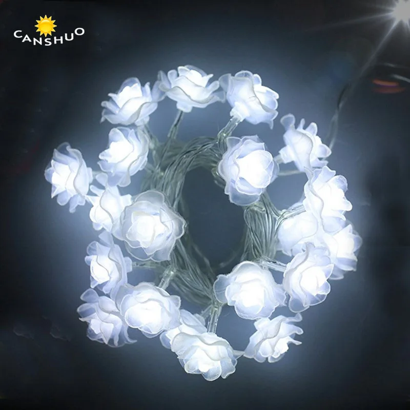 Led Rose Flower String Lights 2m 3m 4m 5m 10m 20m Battery Led Rose Flower String Lights 2m 3m 4m