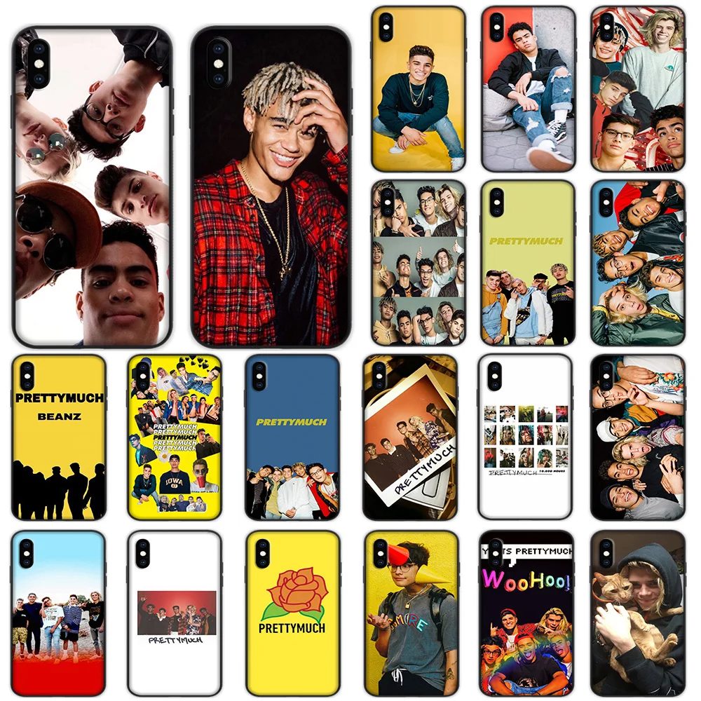 

PRETTYMUCH Soft Case for iPhone XS 11 Pro Max XR X 7 8 6 6S Plus Cover