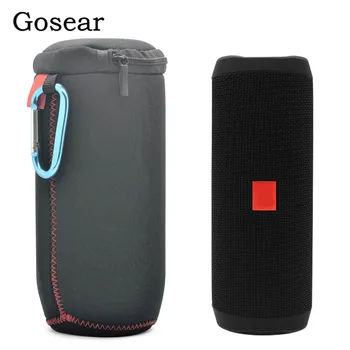 

Gosear Travel Carrying Soft Storage Case Protective Storage Bag Pouch for J-BL Flip 4 JBL Flip4 Bluetooth Speaker Accessories