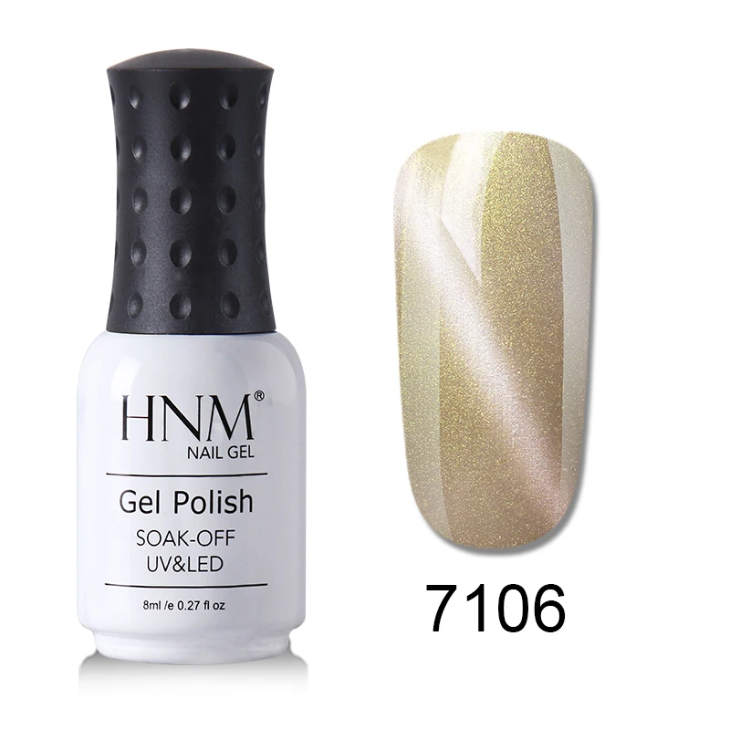 HNM Гель-лак 8 мл тиснение Краска Лак для ногтей Vernis a Ongle Nail Art Nagellak Lucky лак Гибридный лак краска геллак чернила - Цвет: 7106