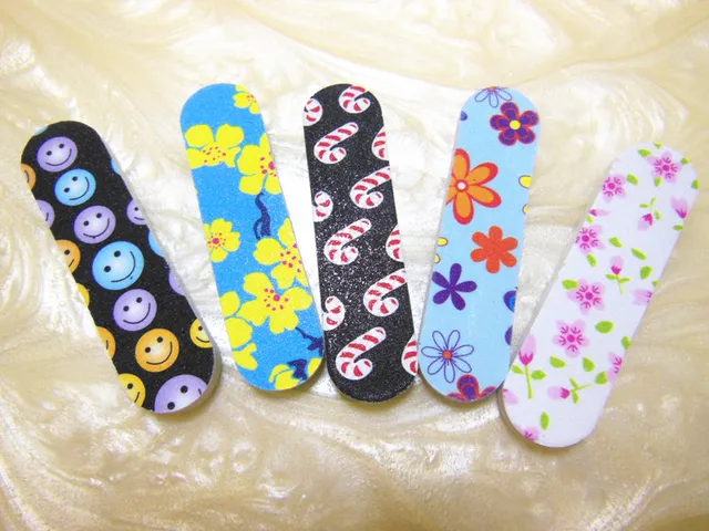 Aliexpress Mixed Colour Mini Nail Emery Board Baby Mixed Colour Mini Nail Emery Board Baby File Tool Buffering Manicure