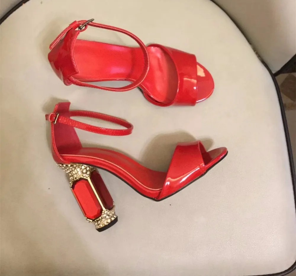 

New arrival sexy high heeled pumps Fashion ankle strap high heels sandals Chic women's party shoes BY667