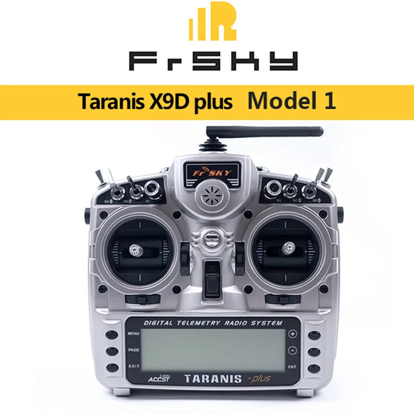 

Original FrSky X9D Plus Transmitter 2.4G 16CH ACCST Taranis with x8r reciever / R9M battery Carton Package For RC Model