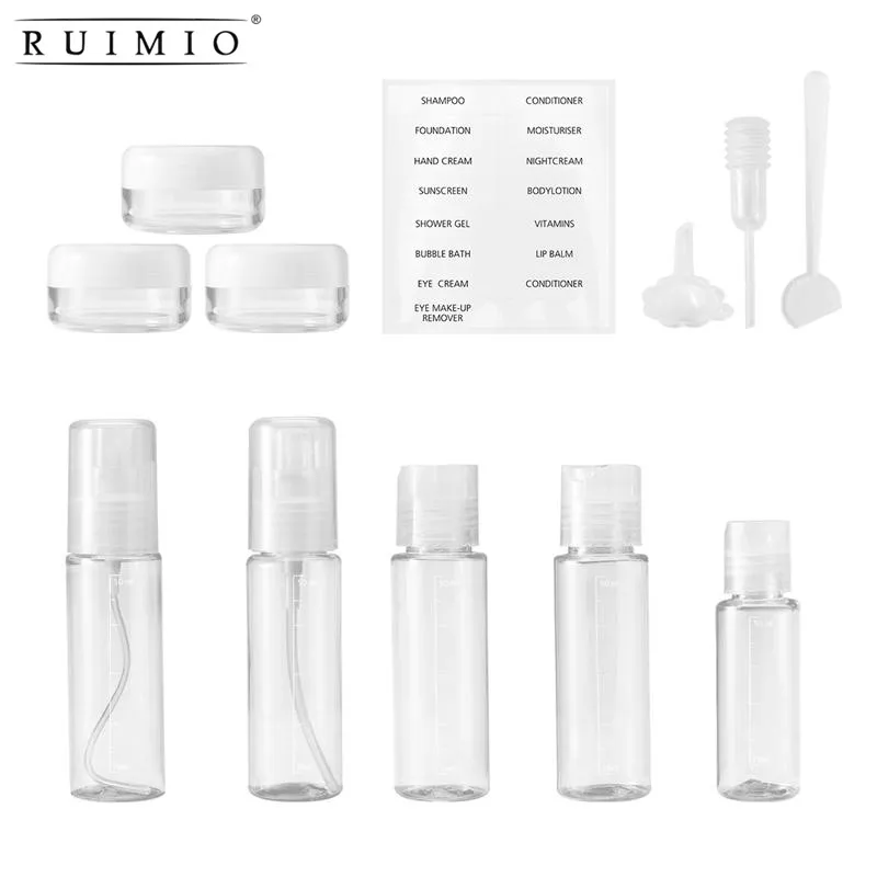 RUIMIO WOmen Beauty Tools Portable Cosmetic Travel Containers