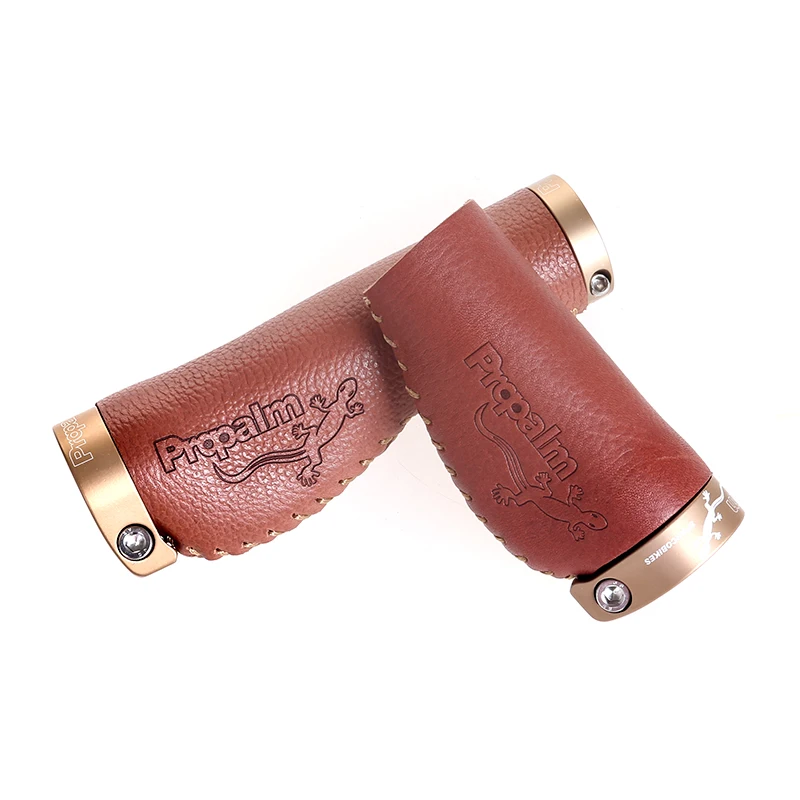 

2019 New Bicycle Long Short Deform Cycling Bike Handlebar Mtb Leather ACTOIN-600S Aluminum Alloy Lockring Grips Free Shipping