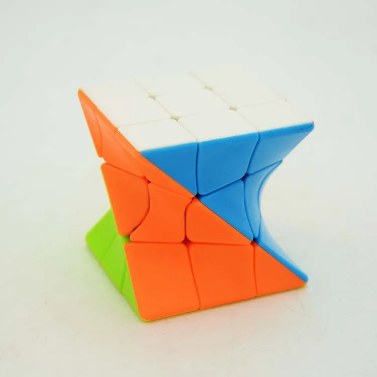 Lefun 3x3 крутящийся волшебный куб красочный крученый игрушка необычная форма Пазлы