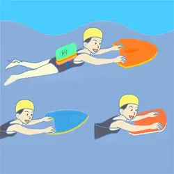 Surf вода плавание учащегося Kickboard пластина ребенок дети взрослый безопасный бассейн тренировочный помощь поплавочный инструмент