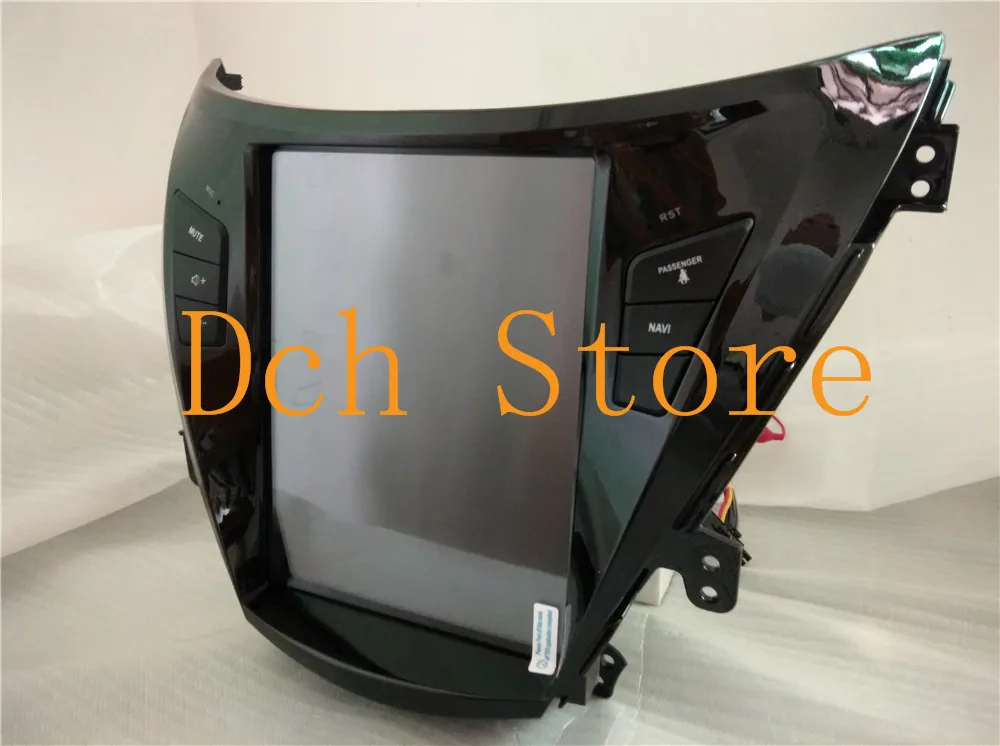 10,4 ''Тесла стиль Android 8,1 автомобильный DVD gps плеер для hyundai elantra Avante 2011 2012 2013 PX6 CARPLAY Радио Навигация