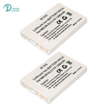 

DVISI 2Pcs 1200mAh EN-EL5 ENEL5 Camera Battery for NIKON Coolpix P530 P520 P510 P100 P500 P5100 P5000 P6000 P90 P80 Wholesale