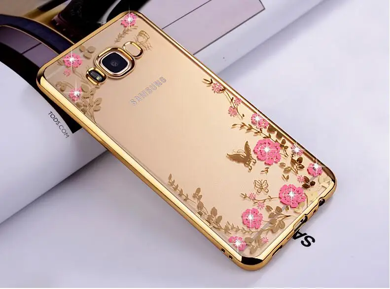 Цветок чехол для samsung Galaxy Note 9 8 S9 S8 плюс A6 A8+ плюс J4 J6 J8 J3 J3 J5 J7 J4 J6 S6 S7 покрытие края TPU Защитный чехол