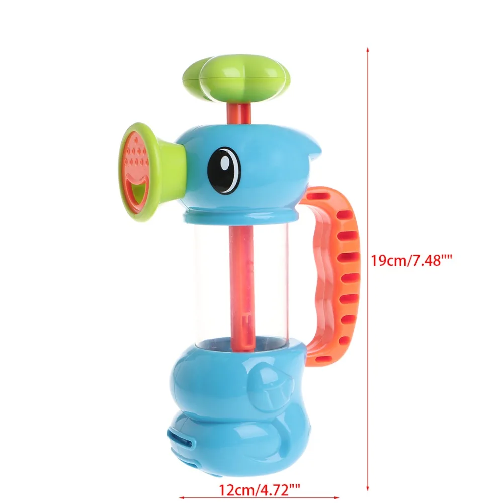 Детские игрушки для ванной воды морской конь насос спринклерной системы Hippocampal форма пластиковая игрушка Горячая