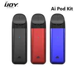 Оригинальный IJOY AI Pod Комплект 450 мАч стартовый комплект 2 мл Vape Pod система многоразового использования картридж Vape ручка электронная