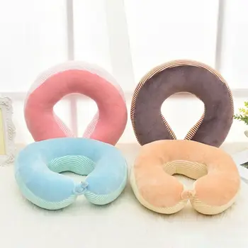 

Memory Foam Travel Neck Pillow U shaped Soft Head Car Flight Office Rest Head Support Cushion