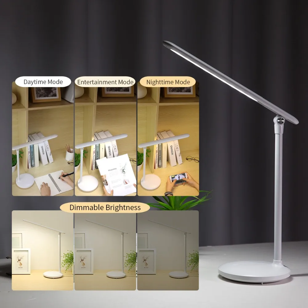 LED Reading Desk Lamp Eye Protector Lights Student teenager LED USB