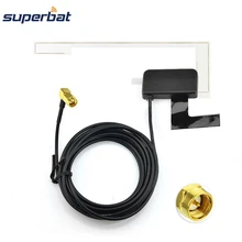 Оконное стекло автомобиля Superbat dab цифровой автомобильный радиоантенна SMA штекер прямоугольный разъем