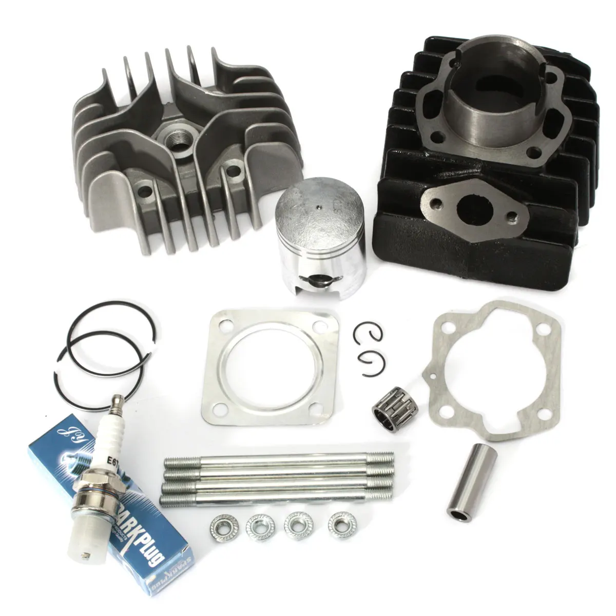 

Cylinder Piston Ring Gasket Top End Kit 11210-04012-0F0 11111-04001 12110-43000 For Suzuki Quadrunner LT50 1984-1987