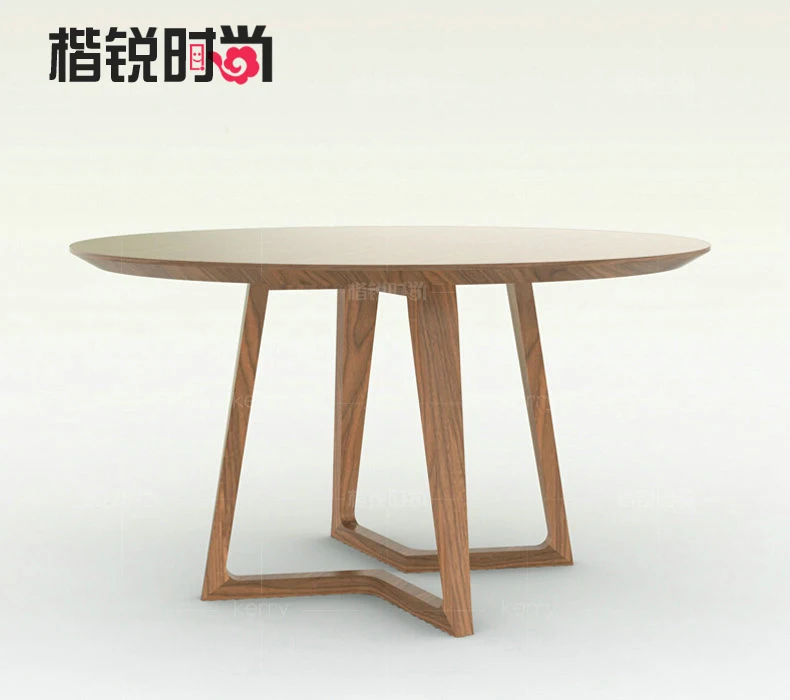 Kai Rui Stylish Scandinavian Modern Minimalist Furniture Round Dining Table Dining Table Sub High End Custom Home Dt020 Furniture Choice Furniture Legfurniture Provider Aliexpress