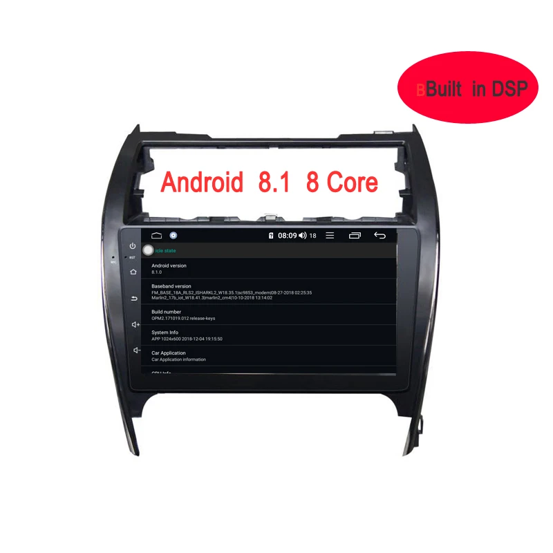 Discount Sbaid 10.1" Android Coche Gps Reproductor Multimedia paraToyota Camry EE. UU. y Medio Oriente versión 2012, 2013, 2014 radio car 1