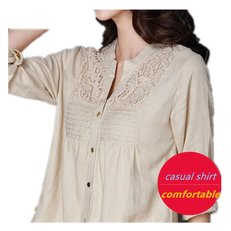 Online Get Cheap Womens Linen Shirts Alibaba Group