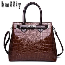 Роскошные сумки, женские сумки, дизайнерские сумки из крокодиловой кожи, женская сумка через плечо, повседневная женская большая сумка-тоут