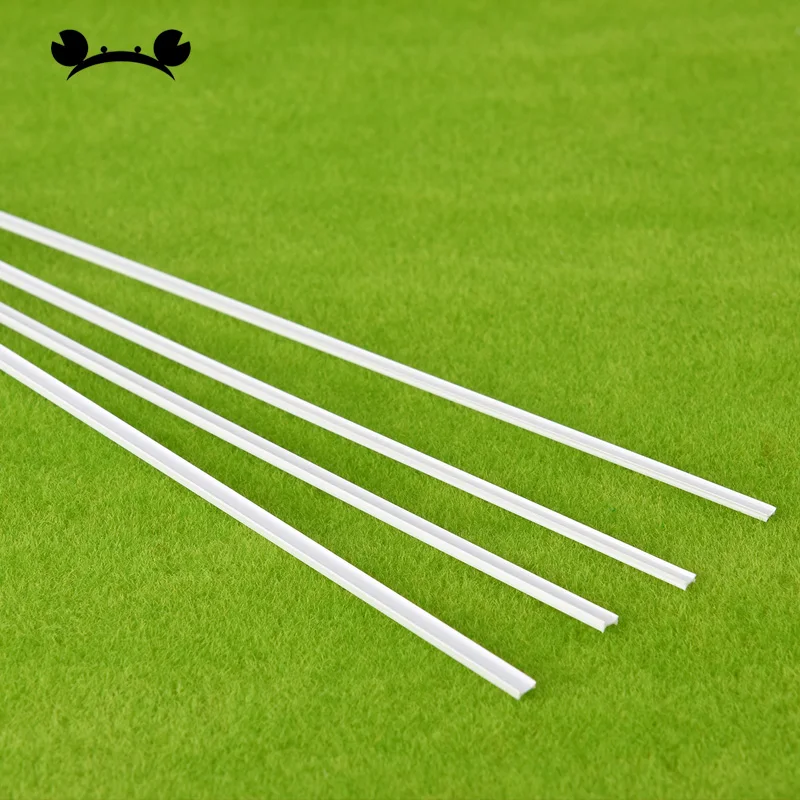

New 30pcs ABS plastic I Beams 250mm Length I-shaped Beams Architectural constructions model making scenery