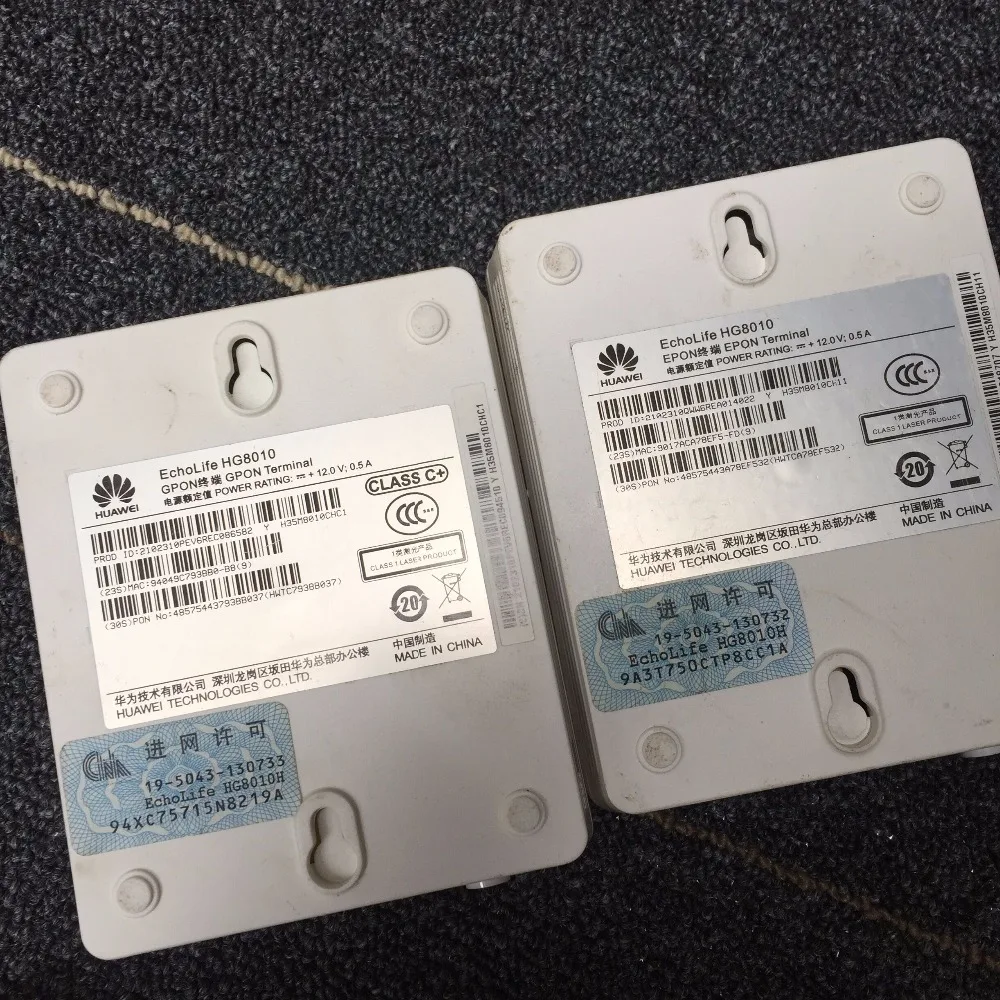 Пассивная волоконно Оптическая сеть Ethernet hua wei ont FTTH fiberhome onu модем Secondhand старый