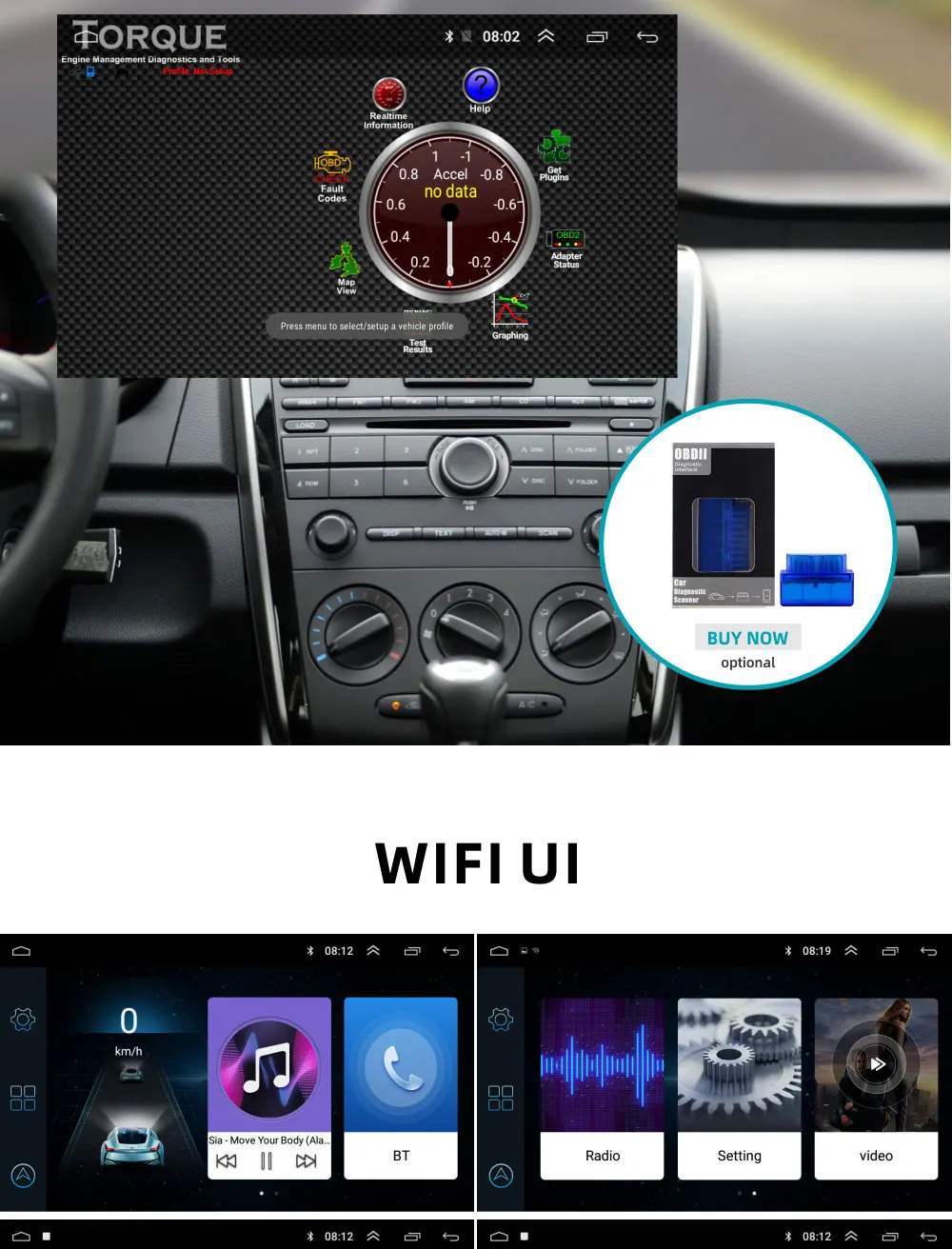 EKIY " ips Android автомобильный мультимедийный радио для Ford S-Max Ford s max 2007-2008 gps навигация Navi 4G авто стерео видео плеер