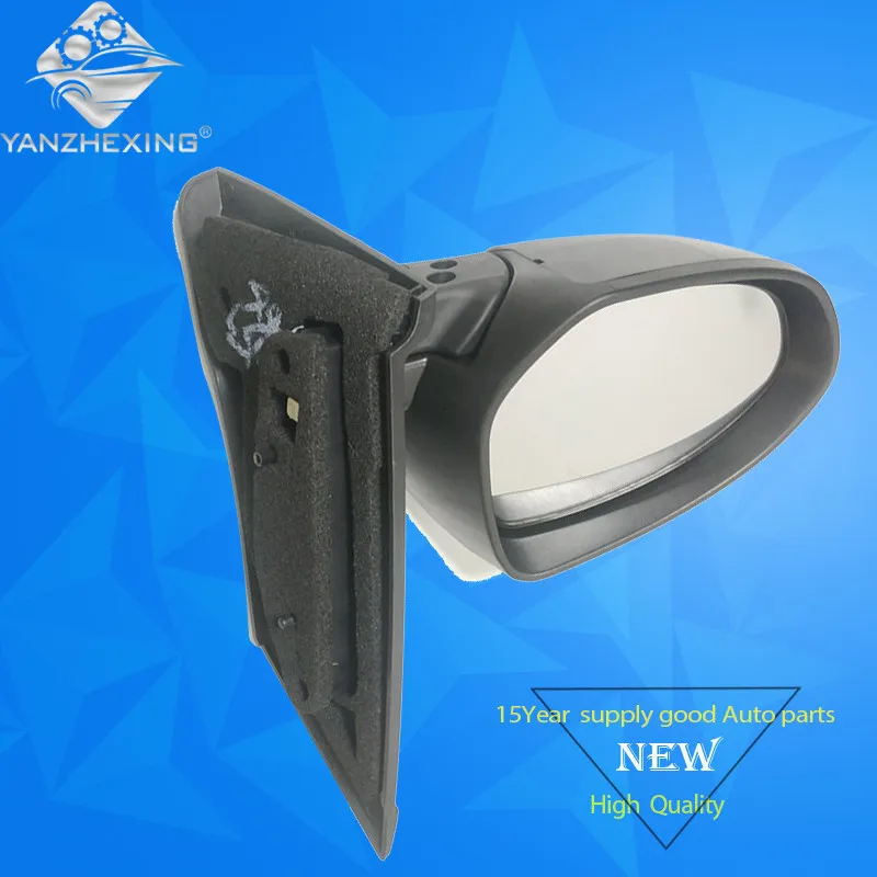

yanzhexing 2PCS Outer Rearview Side Mirror Assy For MAZDA2 DE 2007 2008 2009 2010 2011 2012 2013 2014 Adjustable Lens Base Color