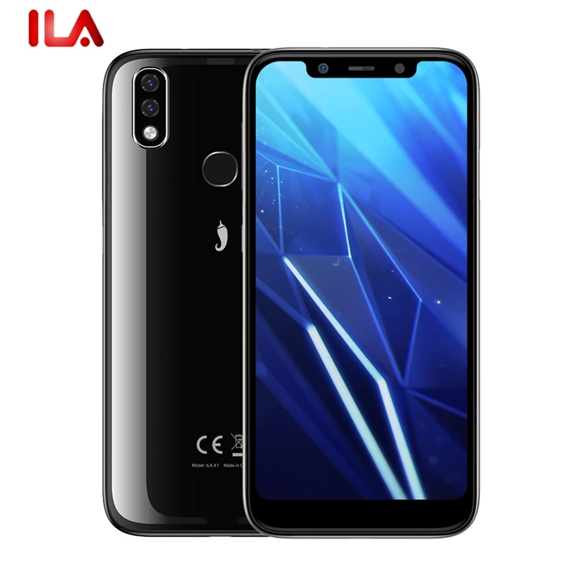 

Original iLA X1 3GB 32GB 3050mAh 5.67" 18:9 U-Notch Screen 13MP Mobile Phone Octa Core Smartphone Android 8.1 Face ID Cellphone