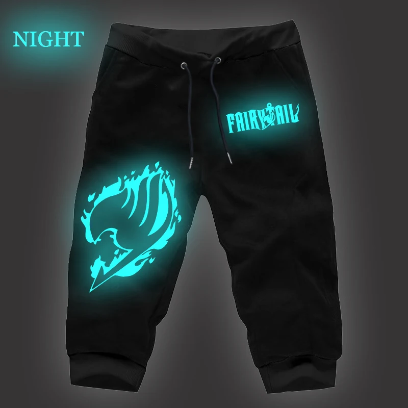 Fairy Tail Joggers Pants Luminous Black