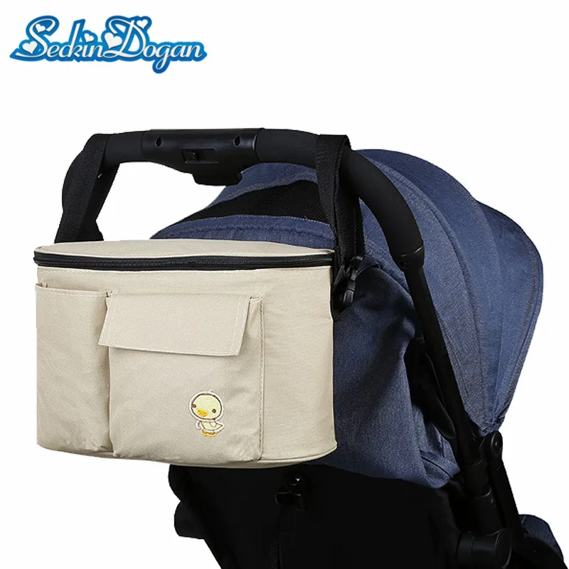 

SeckinDogan Baby Stroller Bag Multi-functional Large Capacity Baby Changing Bag Waterproof Oxford Cloth Cartoon Diaper Bag