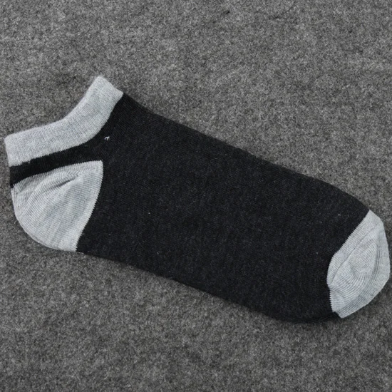 Urgot, 10 шт. = 5 пар/лот, мужские короткие носки, Ретро стиль, нация, повседневные короткие носки, мужские низкие носки-башмачки, Meias Calcetines - Цвет: B dark gray