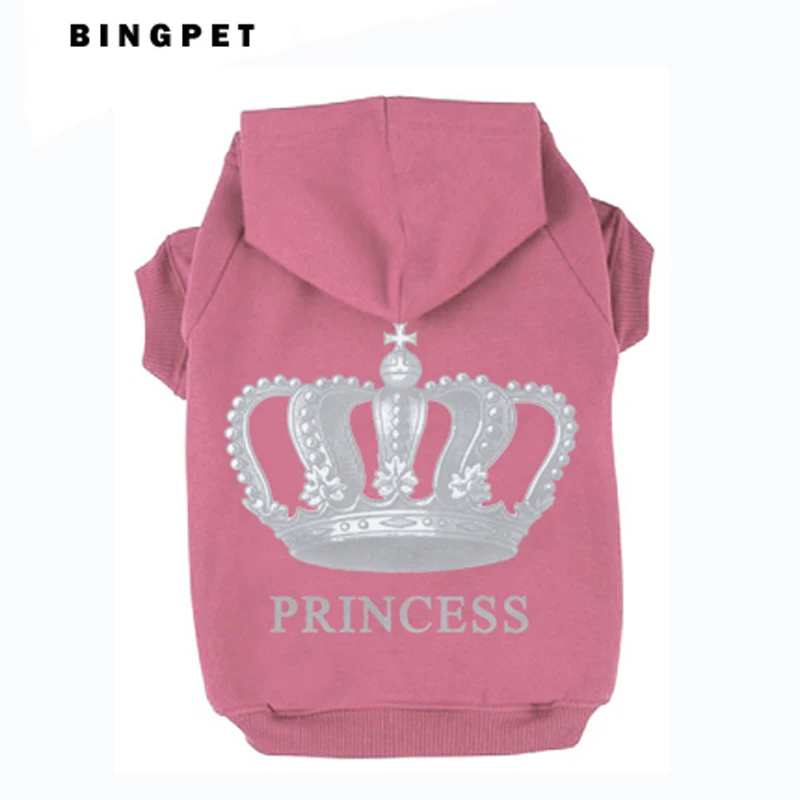 

Princess Design Cat Fleece Sweatshirt Dog Hoodies for Autumn/Winter 7 Sizes