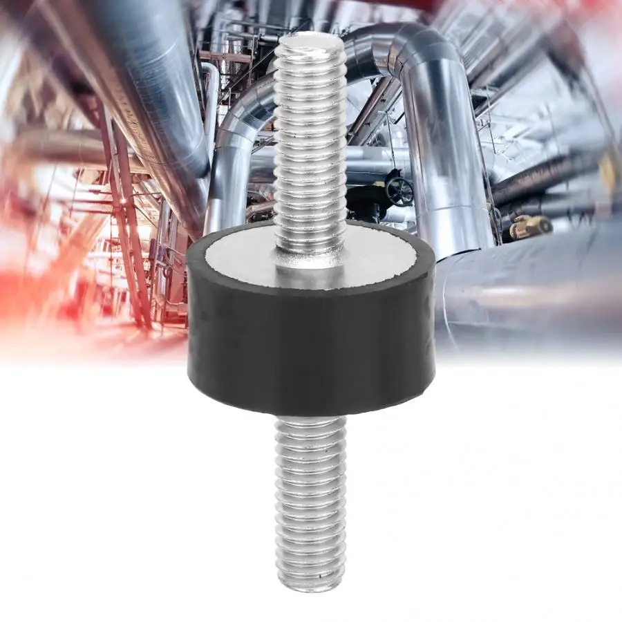 

4pcs M6 Rubber Mounts Male Anti Vibration Silentblock Car Boat Bobbins