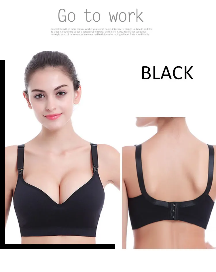 09Artificial Silk Cotton Bra Natural Silks Nursing Bras Pregnancy Clothes for Feeding Bra 2019 Breastfeeding Breast Allaitement  (6)