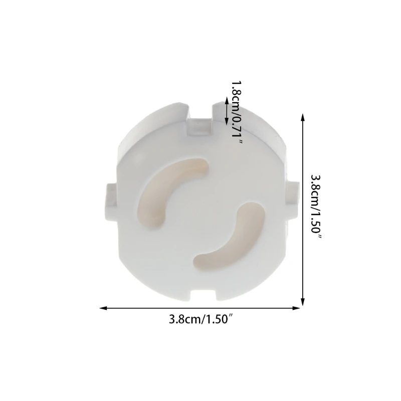 Безопасность 10 шт. EN детская Защитная крышка розетки Защитная Детская безопасность Пылезащитная заглушка 2 отверстия