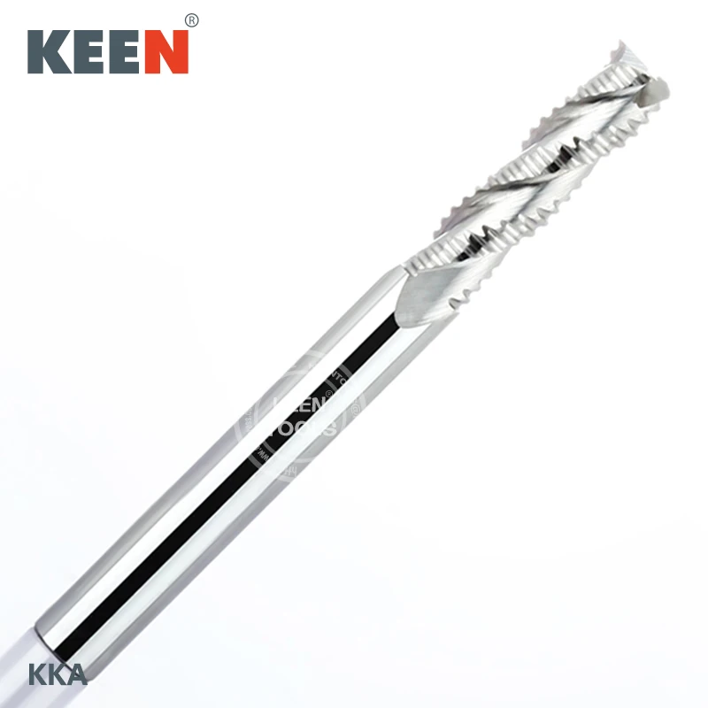 Shank 6-20mm 3Flute Blade Roughing End Mills Spiral Bit Milling Tools Carbide Aluminum/Steel CNC Endmill Router bits | Инструменты