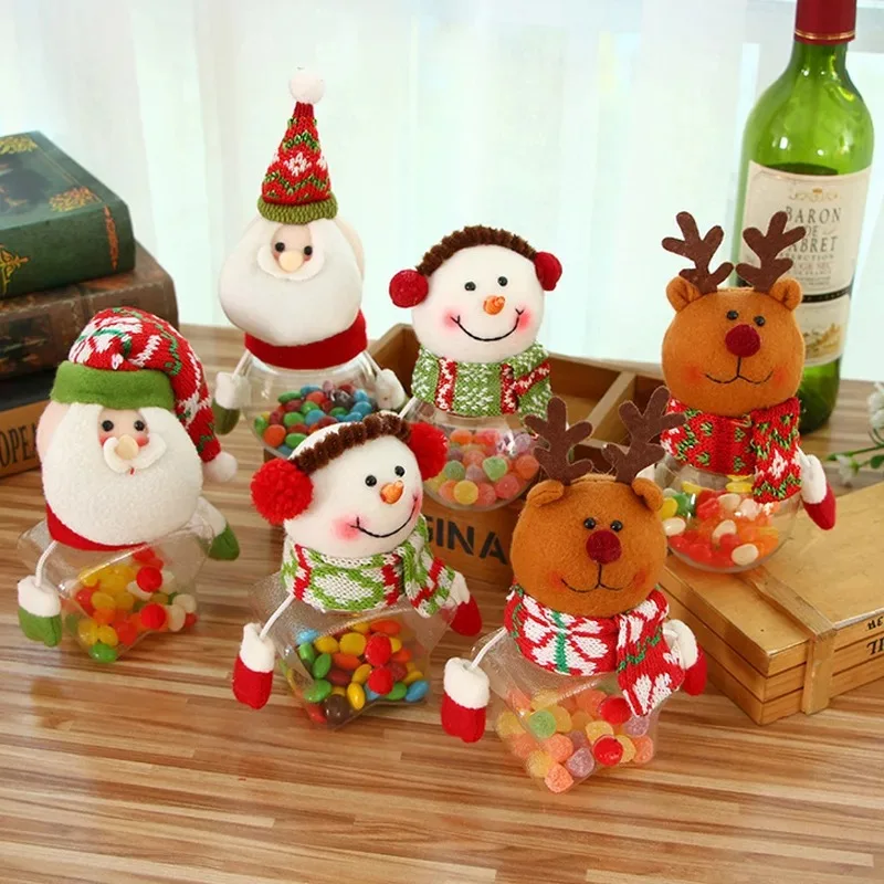 3PC Christmas Tree Pattern Candy Bag Decoration Green Red Party Gift Box Xmas Favor Package Cookies Baking | Дом и сад