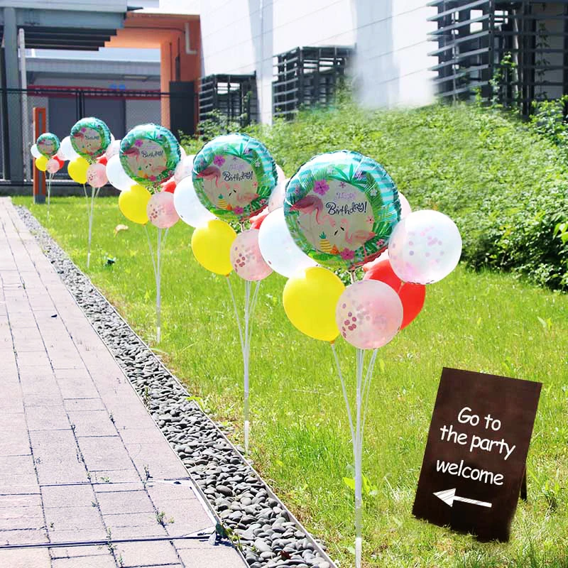 2 комплекта взрослые дети воздушный шар для вечеринки на день рождения колонна-подставка свадебная АРКА для украшения детского душа 100 шт латексные globos для номера баллонов