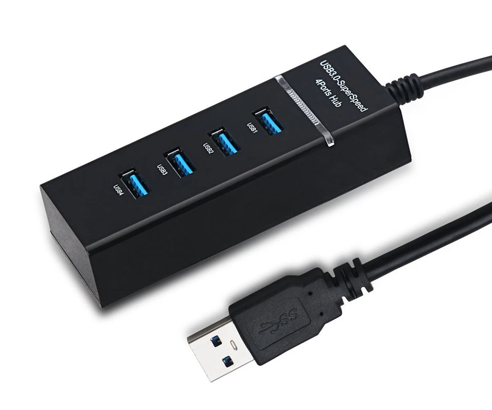 

Universal 4 Ports High USB Hub 3.0 Super Speed USB Port Expansion for Xbox One/S PlayStation 4/Slim/Pro PC USB Splitter Charger