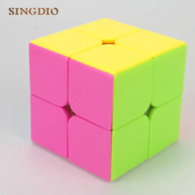 SINGDIO 2x2x2 puzzle magic cube Professional Magic Cast Coated 2 2 Speed Cube Learning Education IQ