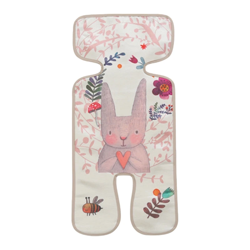

2018 Baby Stroller Mat Summer Cool Ice Silk Cushion Breathable Newborn Seat Chair Pad AUG8_32