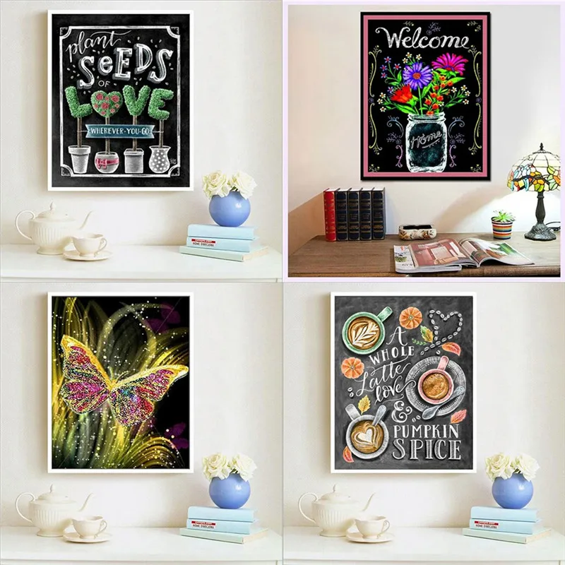 

Special Shape Diamond Text Painting Diamond Painting Part Diamond Cross Embroidery Set Crystal Home Decoration Accessories