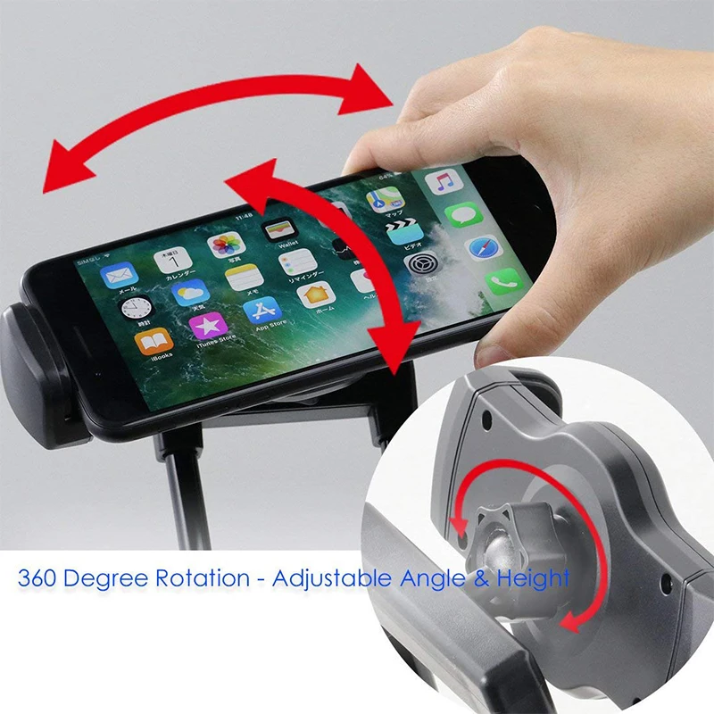 Pаспродажа Baseus гибкий держатель для мобильного телефона универсальный Настольный держатель для телефона Подставка для ленивого шеи кронштейн для iPhone...