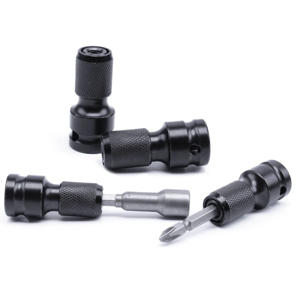 1//2/" to 1//4/" Hex Shank Drill Chuck Adaptor For Impact Wrench Conversion Kit New
