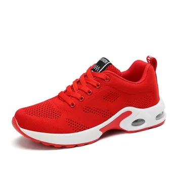 

womens Running Shoes For Outdoor Comfortable red black flying For woman Sneakers Air Cushioning Sport Shoes Basketball shoes