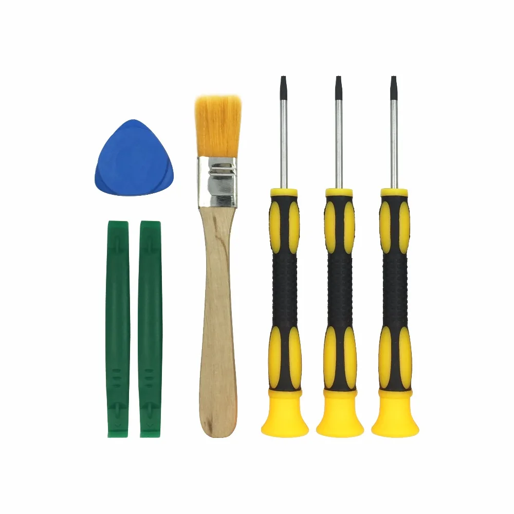 

T6 T8 T10 Screwdriver Set and Open Pry Tool with Cleaning Brush for Xbox One Xbox 360 and for PS4 Controllers