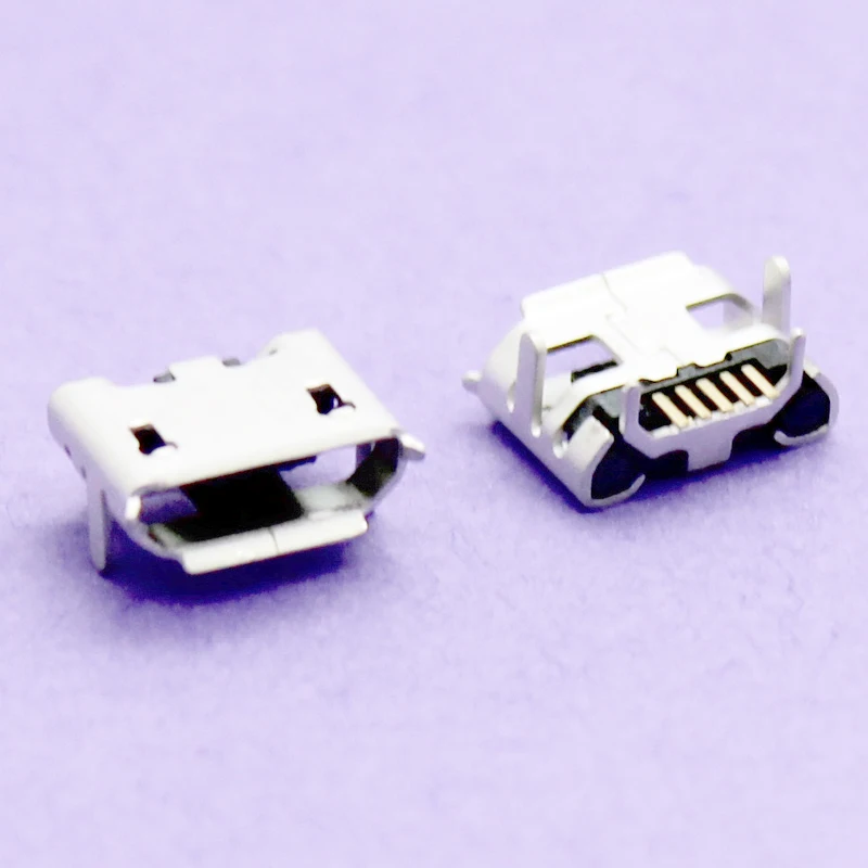 Cltgxdd 10 шт./лот Micro USB 5 контактный длинный гнездовой разъем G32 коннектор OX Horn